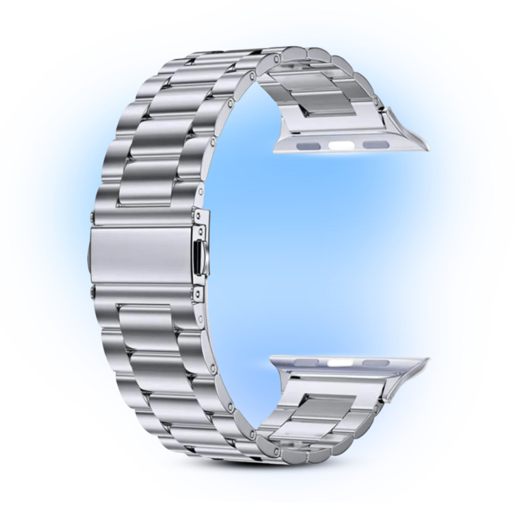 Rolex Chain Strap Silver